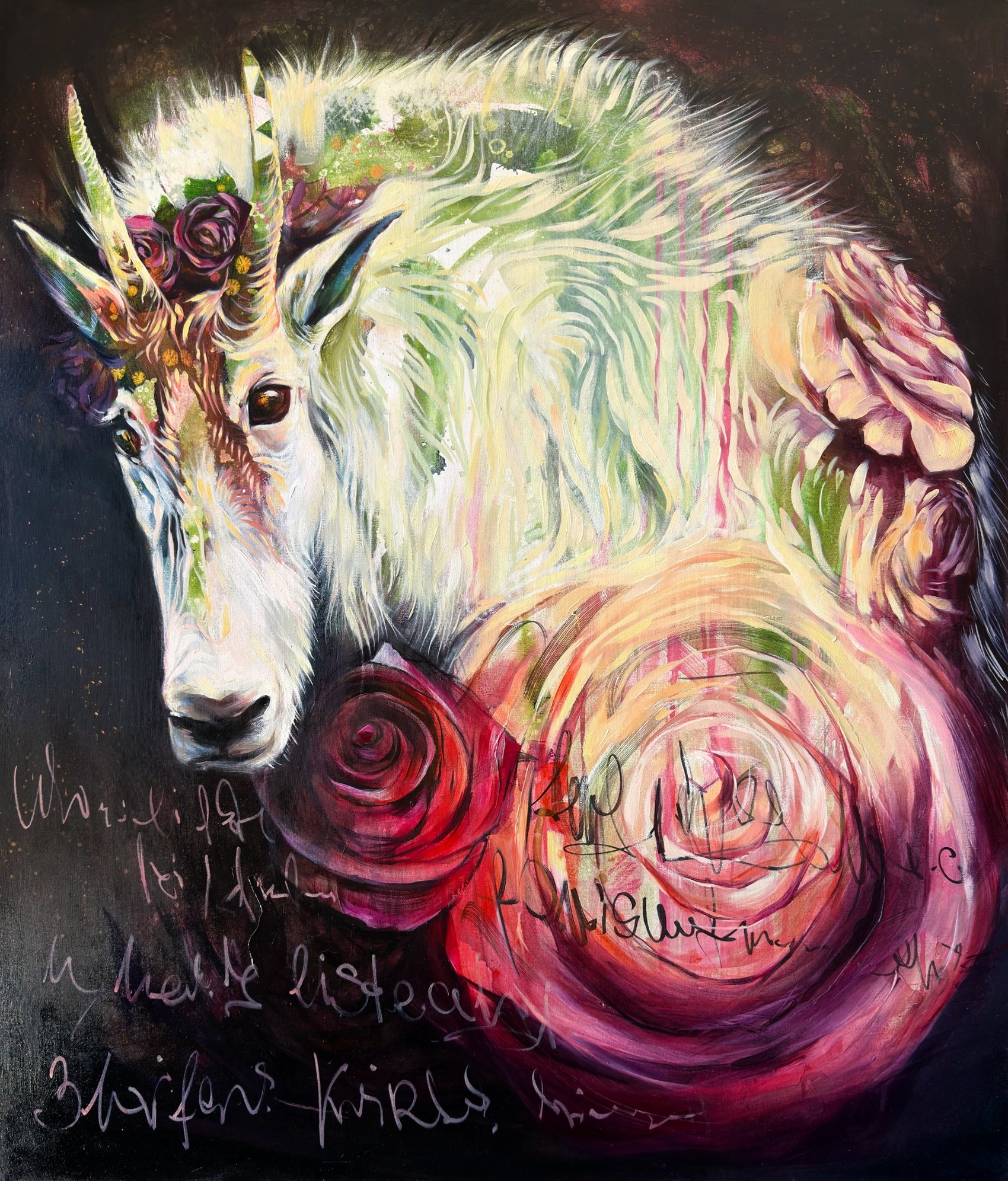 The Messenger — Масло върху платно, 90×100 см